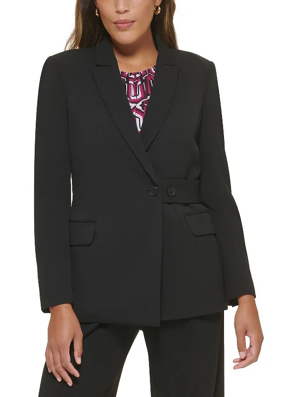 Casual outfits that elevate your style   Petites Womens Stretch Crepe Belted