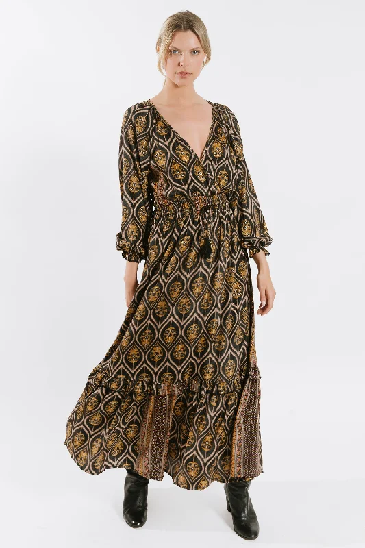 Fashion-forward women’s clothing on a budget   Asmee L/S Maxi Dress