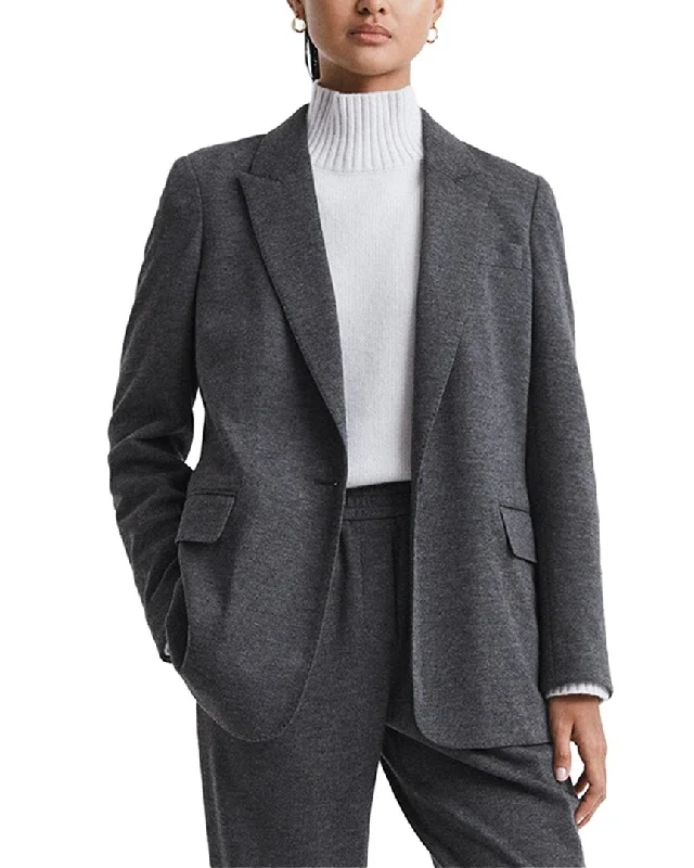 Stylish women’s clothing designed for comfort   Reiss Amalie Wool Blazer