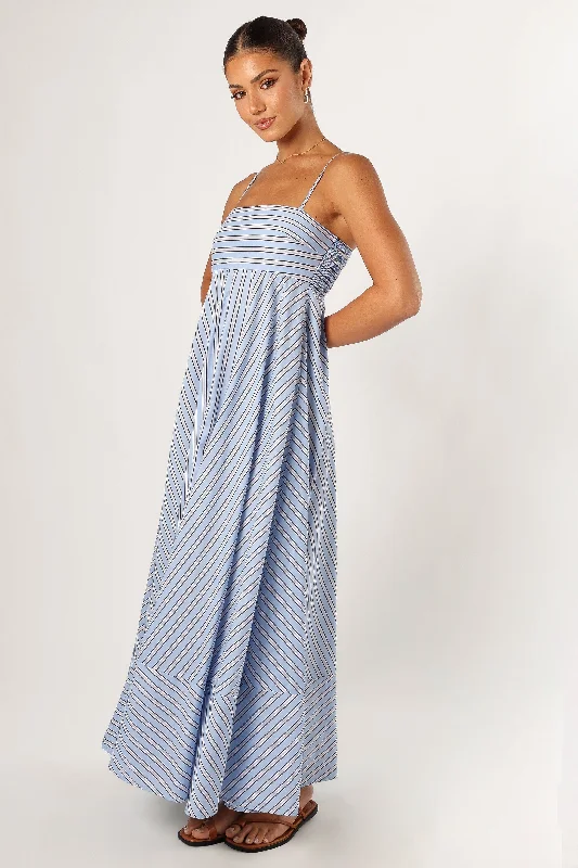 Iggy Maxi Dress - Blue