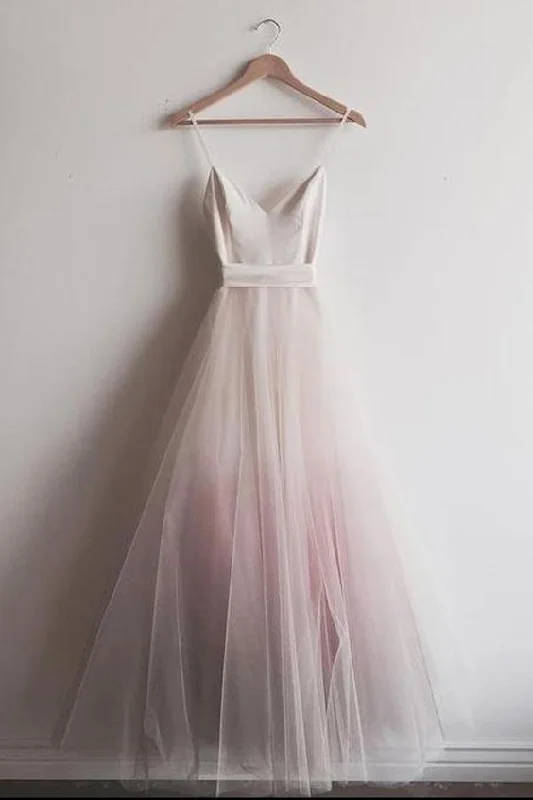 Bold fashion choices for the confident woman Chic Ombre Prom Dresses Spaghetti Straps A-line Floor-length Long Prom Dress cg698 Bold fashion choices for the confident woman Chic Ombre Prom Dresses Spaghetti Straps A-line Floor-length Long Prom Dress cg698
