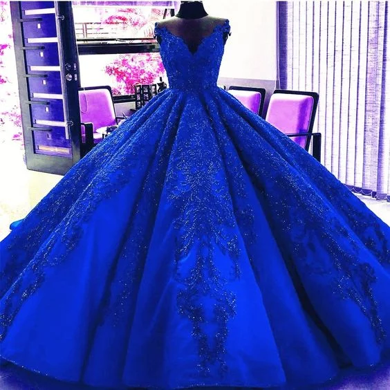 Versatile fashion options for every occasion Gorgeous Royal Blue Appliques Beads Quinceanera Dresses, Formal Ball Gown Prom Dress cg703 Versatile fashion options for every occasion Gorgeous Royal Blue Appliques Beads Quinceanera Dresses, Formal Ball Gown Prom Dress cg703